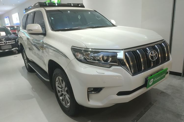 Used Toyota Prado 2018 3.5L Automatic VX NAVI with Rear-Mounted Spare Tire Exterior 2