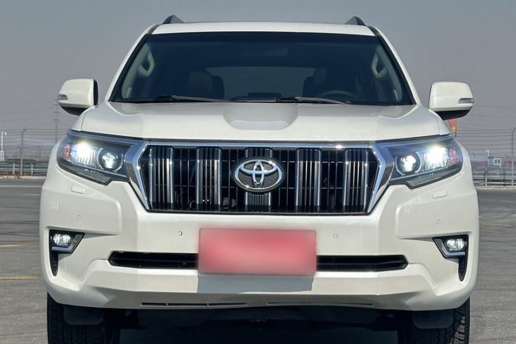 Used Toyota Prado 2018 3.5L Automatic TX-L NAVI with Rear-Mounted Spare Tire Exterior 2