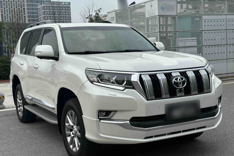 Used Toyota Prado 2018 3.5L Automatic TX-L with Rear-Mounted Spare Tire Exterior 2