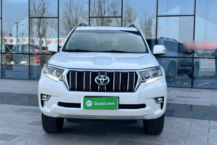 Used Toyota Prado 2018 3.5L Automatic TX-L with Rear-Mounted Spare Tire Exterior 2