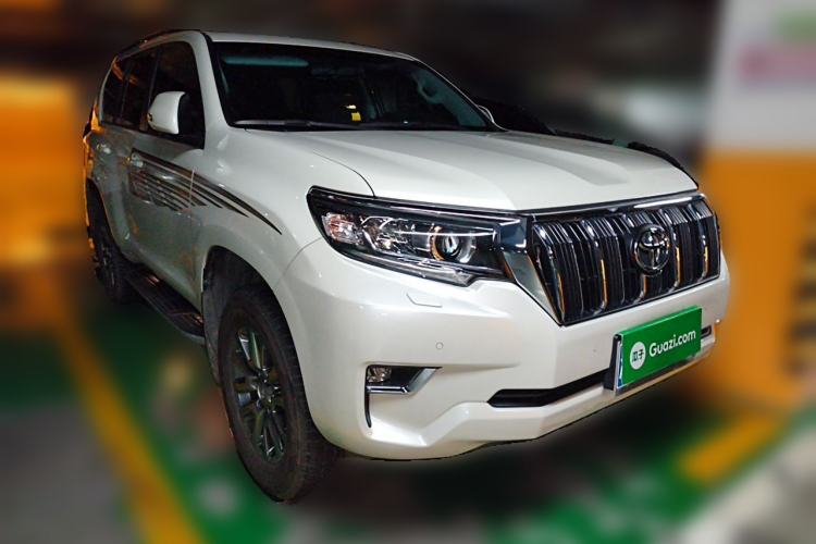 Used Toyota Prado 2018 3.5L Automatic TX-L with Rear-Mounted Spare Tire Exterior 2