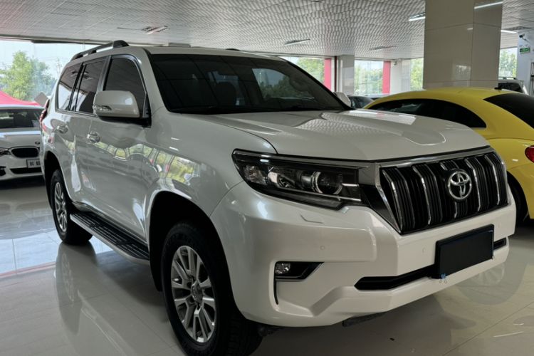 Used Toyota Prado 2018 3.5L Automatic TX-L with Rear-Mounted Spare Tire Exterior 2