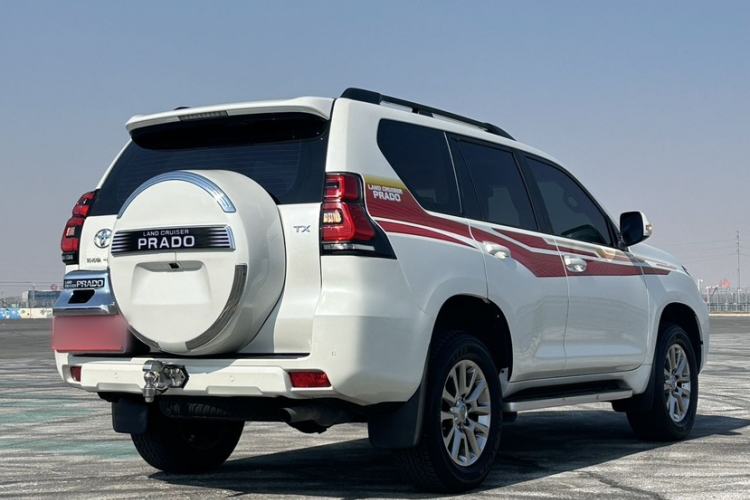 Used Toyota Prado 2018 3.5L Automatic TX-L NAVI with Rear-Mounted Spare Tire Exterior 3
