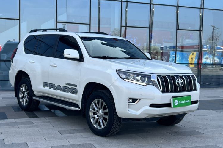 Used Toyota Prado 2018 3.5L Automatic TX-L with Rear-Mounted Spare Tire Exterior 3