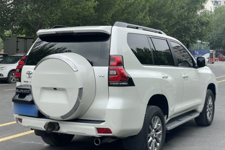 Used Toyota Prado 2018 3.5L Automatic TX-L NAVI with Rear-Mounted Spare Tire Exterior 3