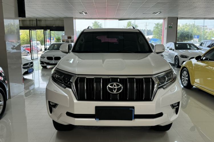 Used Toyota Prado 2018 3.5L Automatic TX-L with Rear-Mounted Spare Tire Exterior 3