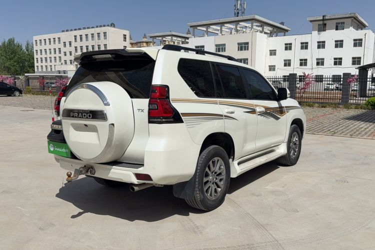 Used Toyota Prado 2018 3.5L Automatic TX-L NAVI with Rear-Mounted Spare Tire Exterior 4