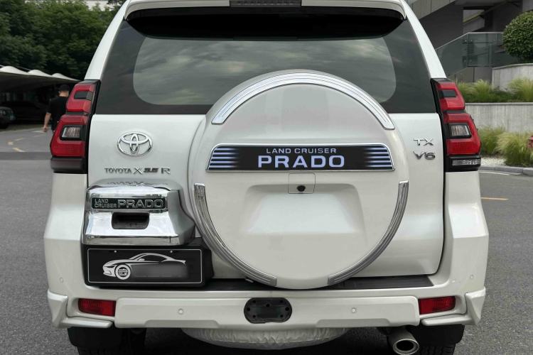 Used Toyota Prado 2018 3.5L Automatic TX-L with Rear-Mounted Spare Tire Exterior 4
