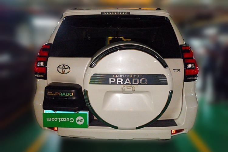 Used Toyota Prado 2018 3.5L Automatic TX-L with Rear-Mounted Spare Tire Exterior 4