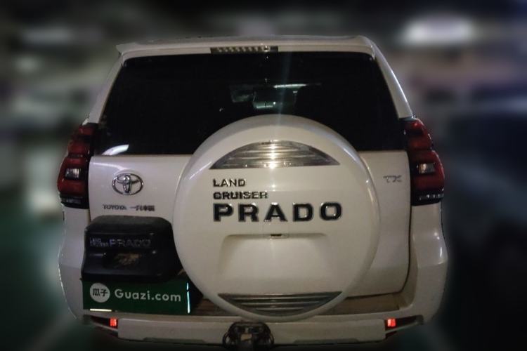 Used Toyota Prado 2018 3.5L Automatic TX-L with Rear-Mounted Spare Tire Exterior 4