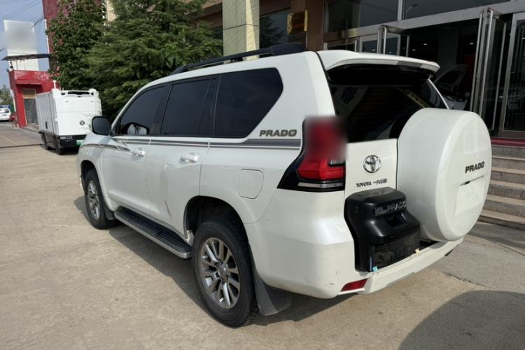 Used Toyota Prado 2018 3.5L Automatic TX-L with Rear-Mounted Spare Tire Exterior 4