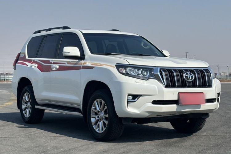 Used Toyota Prado 2018 3.5L Automatic TX-L NAVI with Rear-Mounted Spare Tire Exterior 5