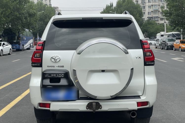 Used Toyota Prado 2018 3.5L Automatic TX-L NAVI with Rear-Mounted Spare Tire Exterior 5