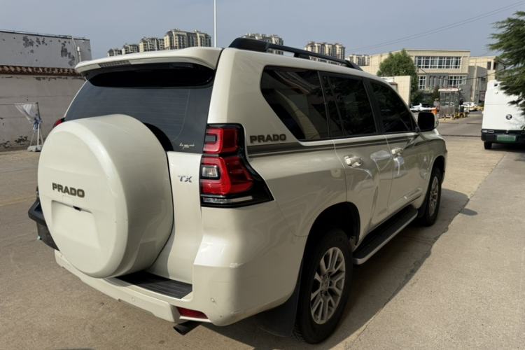 Used Toyota Prado 2018 3.5L Automatic TX-L with Rear-Mounted Spare Tire Exterior 5