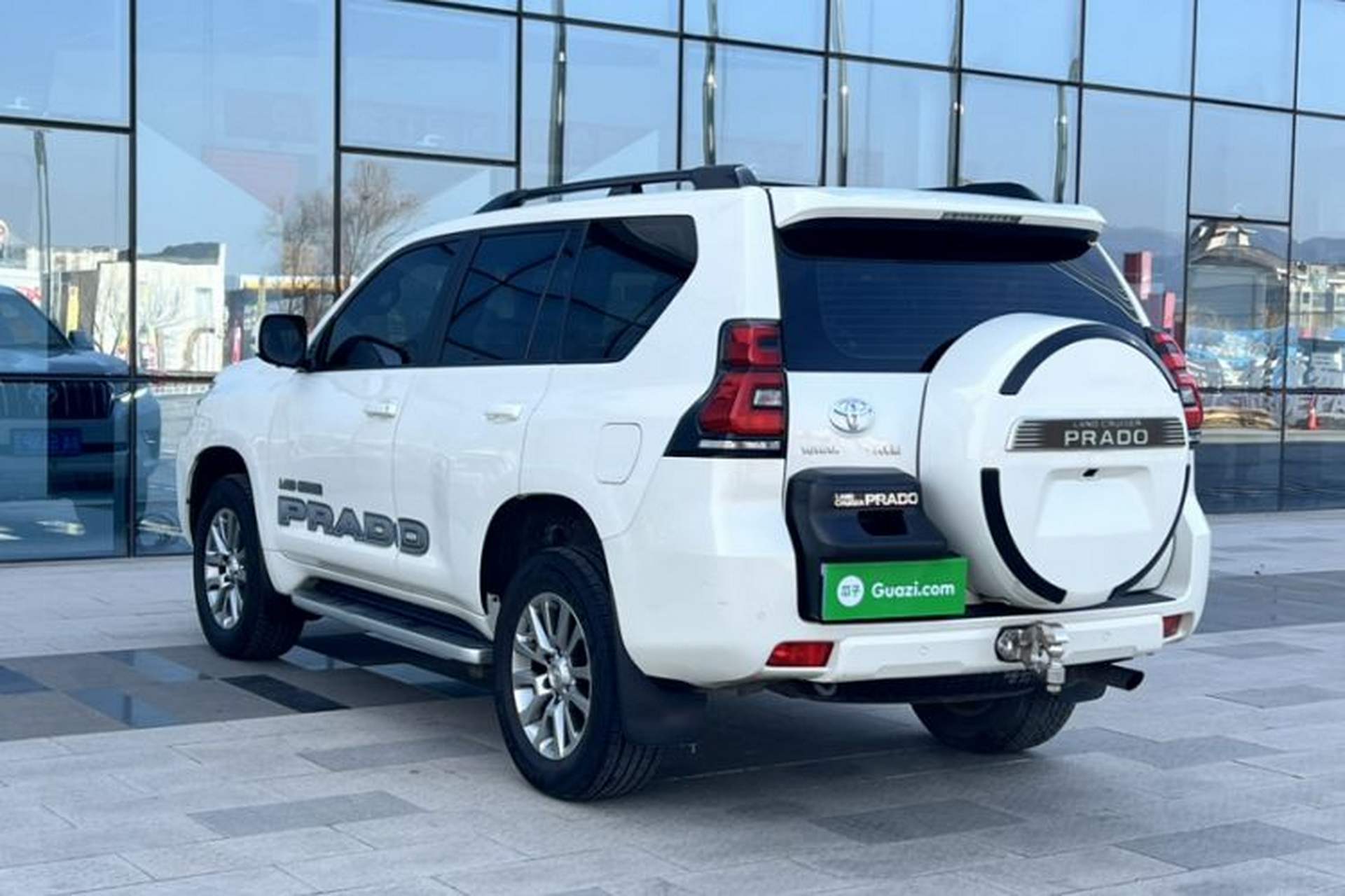 Used Toyota Prado 2018 3.5L Automatic TX-L with Rear-Mounted Spare Tire Exterior 6