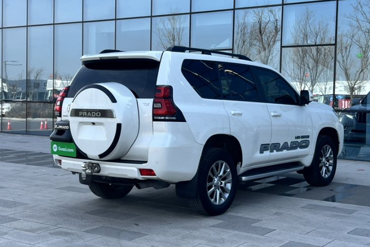 Used Toyota Prado 2018 3.5L Automatic TX-L with Rear-Mounted Spare Tire Exterior 8