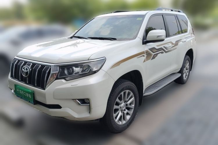 Used Toyota Prado 2018 3.5L Automatic TX-L NAVI with Rear-Mounted Spare Tire Guazi used car, China used car export, Used car for sale, Used cars, Cheapest cars for sale