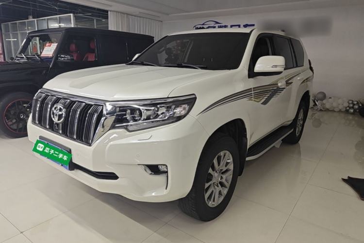 Used Toyota Prado 2018 3.5L Automatic TX-L NAVI with Rear-Mounted Spare Tire Guazi used car, China used car export, Used car for sale, Used cars, Cheapest cars for sale