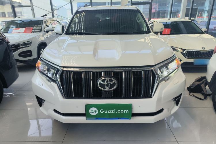 Used Toyota Prado 2018 3.5L Automatic TX-L with Rear-Mounted Spare Tire Front