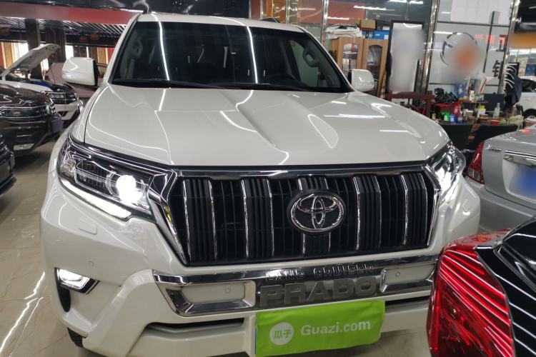 Used Toyota Prado 2018 3.5L Automatic TX-L with Rear-Mounted Spare Tire Front
