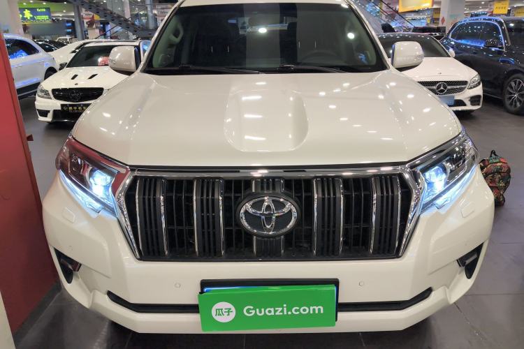 Used Toyota Prado 2018 3.5L Automatic TX-L with Rear-Mounted Spare Tire Front