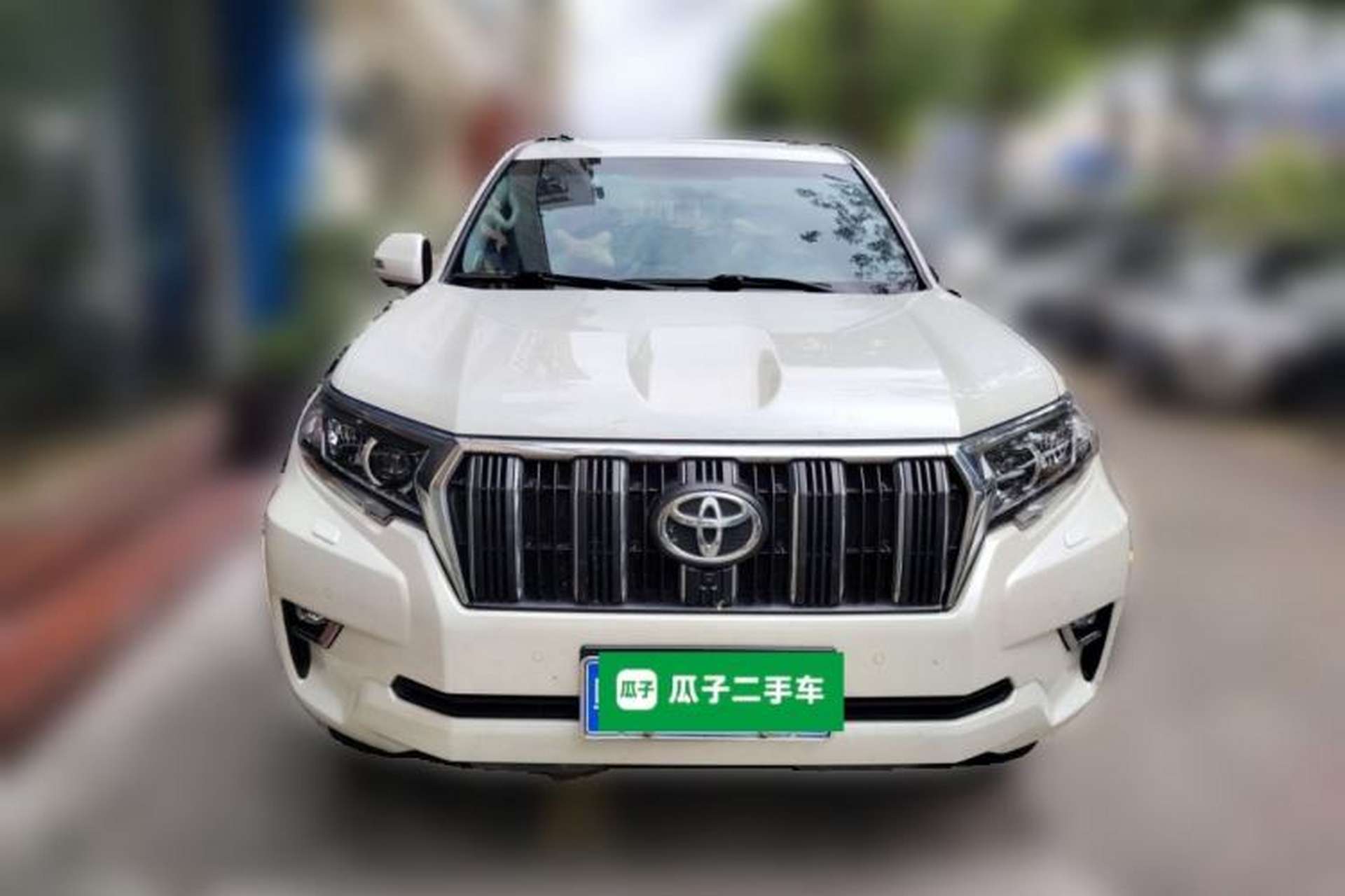 Used Toyota Prado 2018 3.5L Automatic TX-L with Rear-Mounted Spare Tire Front