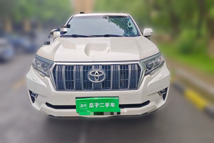Used Toyota Prado 2018 3.5L Automatic TX-L with Rear-Mounted Spare Tire Front