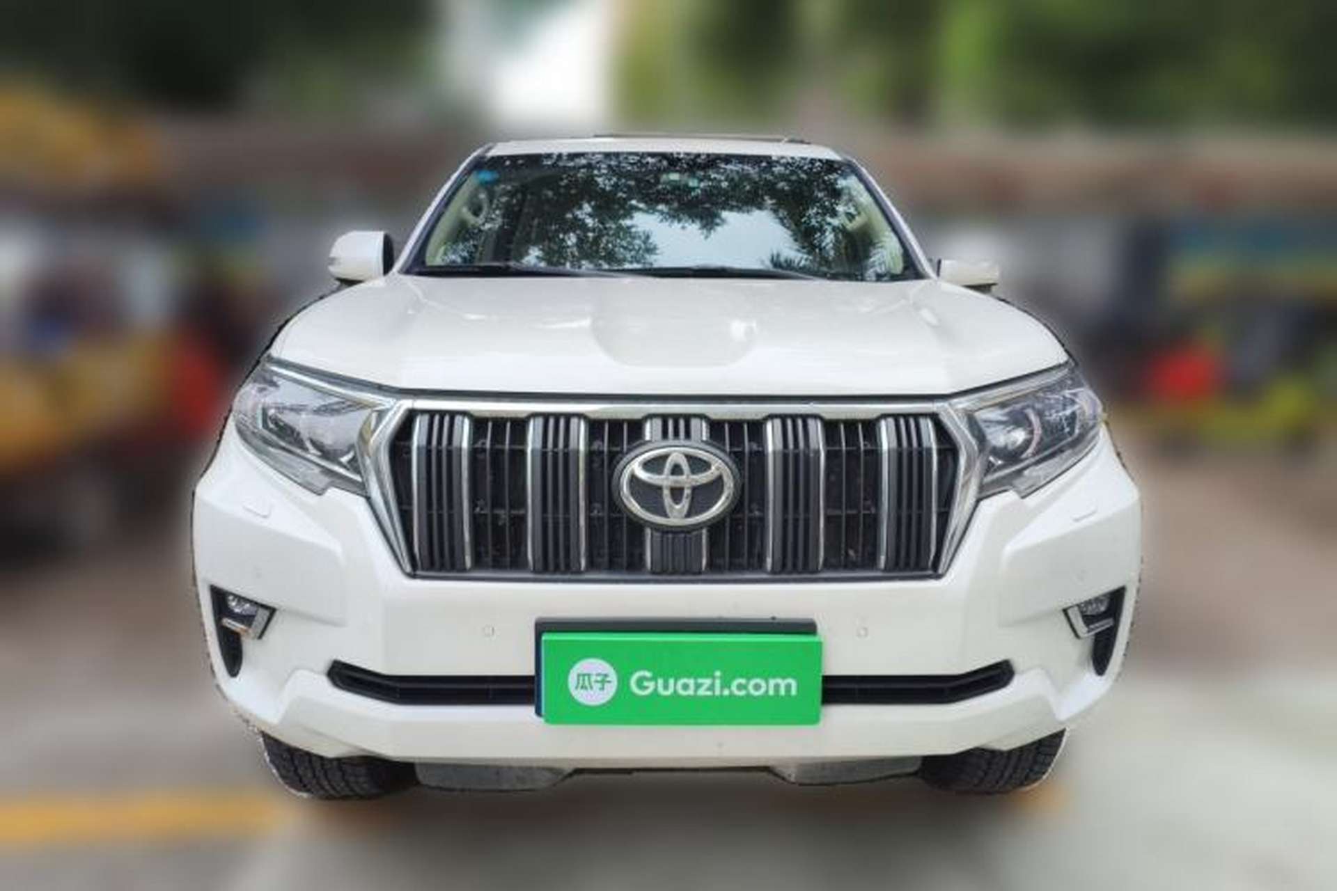 Used Toyota Prado 2018 3.5L Automatic TX-L with Rear-Mounted Spare Tire Front