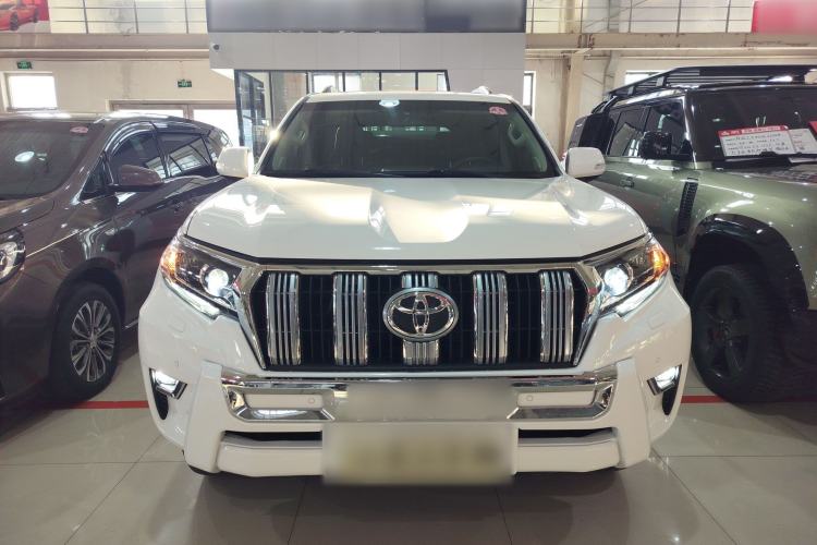 Used Toyota Prado 2018 3.5L Automatic TX-L with Rear-Mounted Spare Tire Front