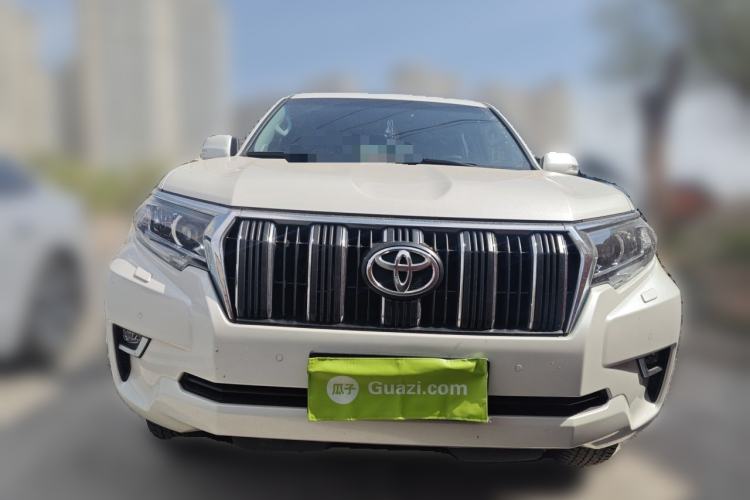 Used Toyota Prado 2018 3.5L Automatic TX-L with Rear-Mounted Spare Tire Front
