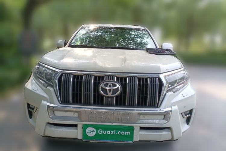 Used Toyota Prado 2018 3.5L Automatic TX-L with Rear-Mounted Spare Tire Front