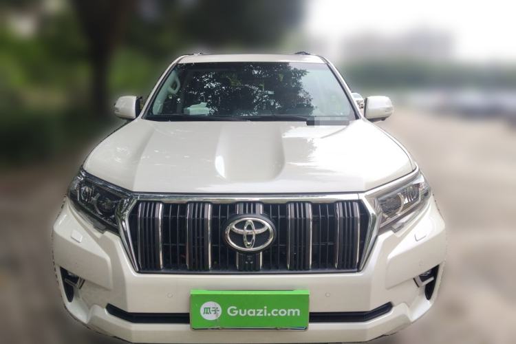 Used Toyota Prado 2018 3.5L Automatic TX-L with Rear-Mounted Spare Tire Front