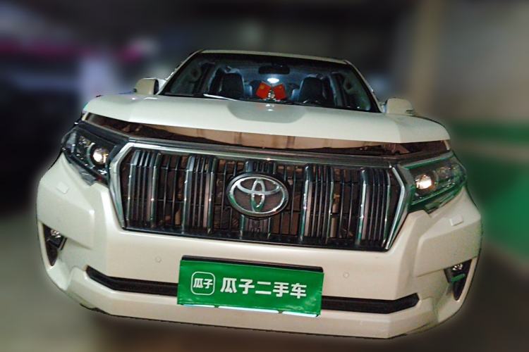 Used Toyota Prado 2018 3.5L Automatic TX-L with Rear-Mounted Spare Tire Front