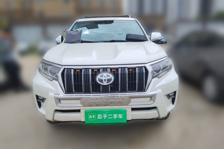 Used Toyota Prado 2018 3.5L Automatic TX-L with Rear-Mounted Spare Tire Front
