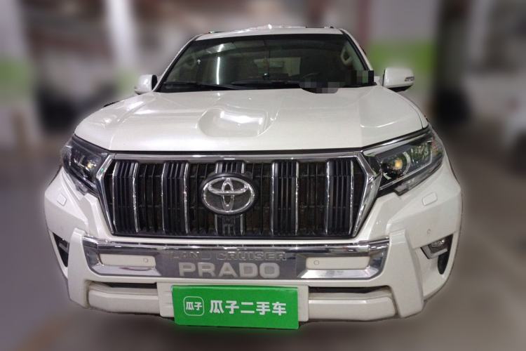 Used Toyota Prado 2018 3.5L Automatic TX-L with Rear-Mounted Spare Tire Front