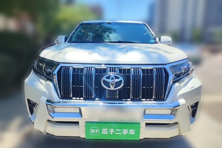 Used Toyota Prado 2018 3.5L Automatic TX-L with Rear-Mounted Spare Tire Front