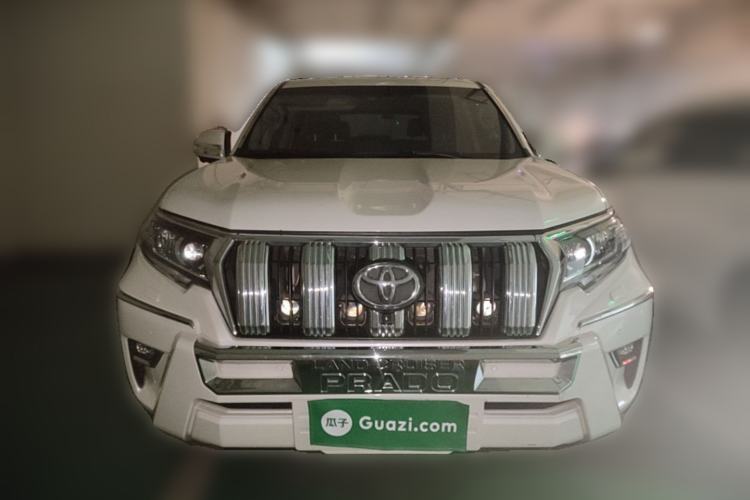 Used Toyota Prado 2018 3.5L Automatic TX-L with Rear-Mounted Spare Tire Front