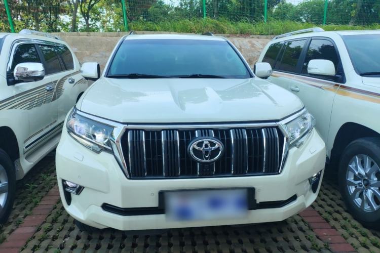 Used Toyota Prado 2018 3.5L Automatic TX-L with Rear-Mounted Spare Tire Front