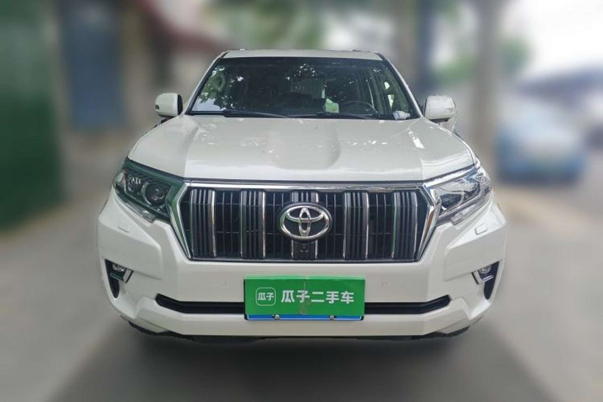 Used Toyota Prado 2018 3.5L Automatic TX-L with Rear-Mounted Spare Tire Front