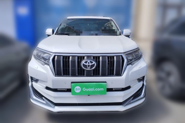 Used Toyota Prado 2018 3.5L Automatic TX-L with Rear-Mounted Spare Tire Front