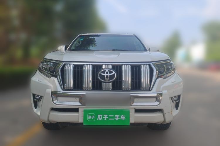 Used Toyota Prado 2018 3.5L Automatic TX-L with Rear-Mounted Spare Tire Front