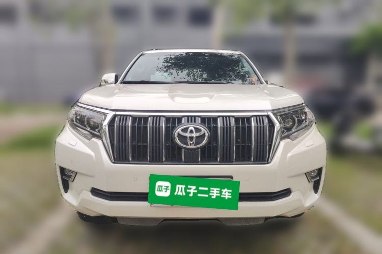 Used Toyota Prado 2018 3.5L Automatic TX-L with Rear-Mounted Spare Tire Front
