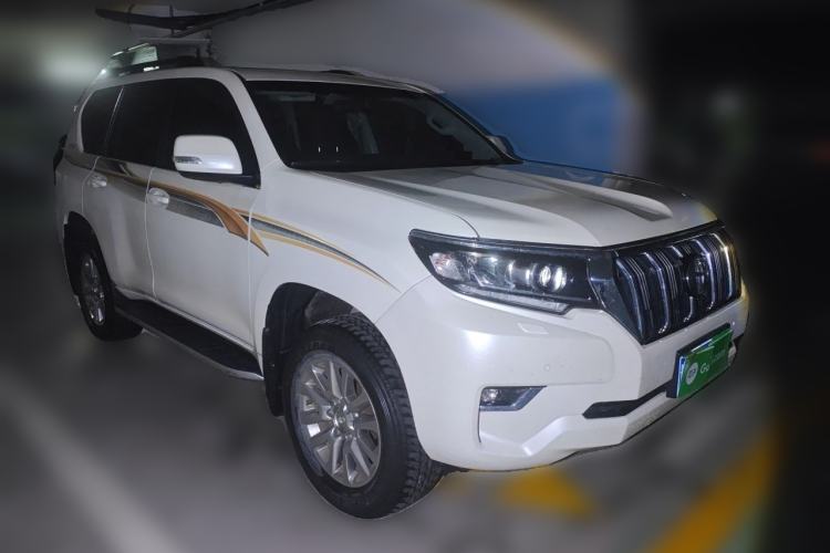 Used Toyota Prado 2018 3.5L Automatic TX-L with Rear-Mounted Spare Tire Front Right 45 Deg