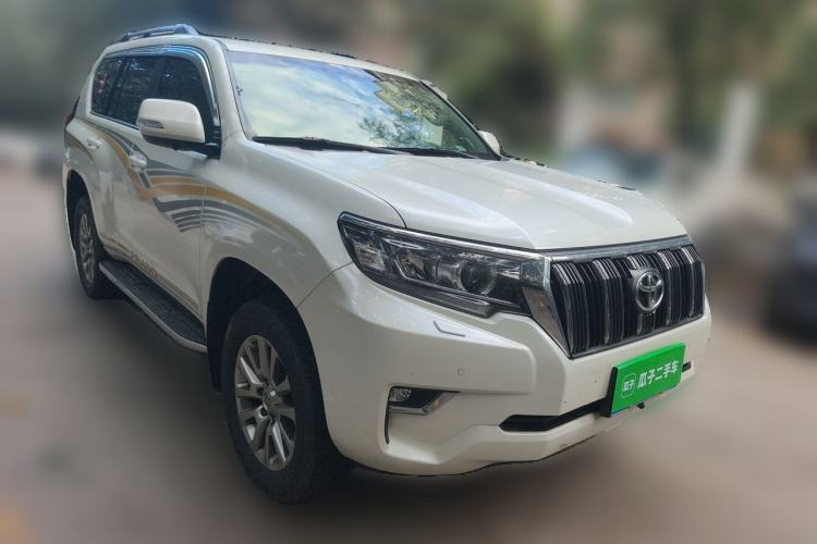Used Toyota Prado 2018 3.5L Automatic TX-L with Rear-Mounted Spare Tire Front Right 45 Deg