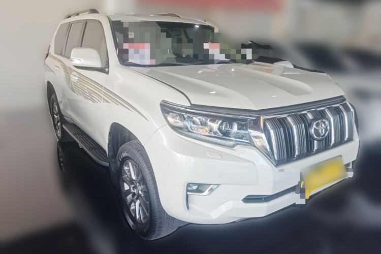 Used Toyota Prado 2018 3.5L Automatic TX-L NAVI with Rear-Mounted Spare Tire Front Right 45 Deg