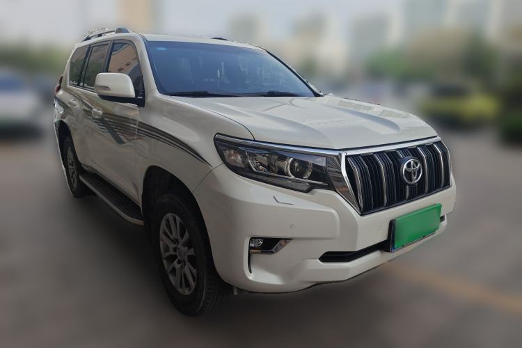 Used Toyota Prado 2018 3.5L Automatic TX-L with Rear-Mounted Spare Tire Front Right 45 Deg