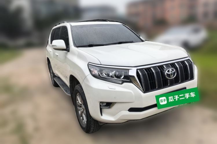 Used Toyota Prado 2018 3.5L Automatic TX-L NAVI with Rear-Mounted Spare Tire Front Right 45 Deg