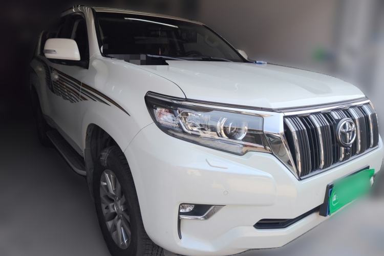 Used Toyota Prado 2018 3.5L Automatic TX-L with Rear-Mounted Spare Tire Front Right 45 Deg