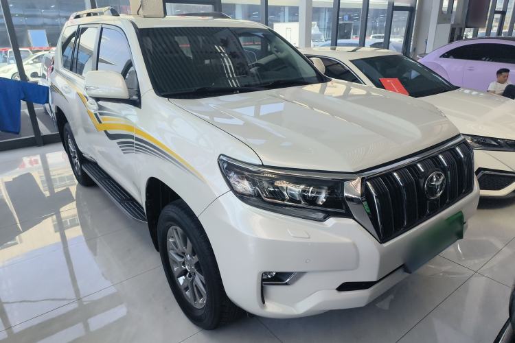 Used Toyota Prado 2018 3.5L Automatic TX-L with Rear-Mounted Spare Tire Front Right 45 Deg