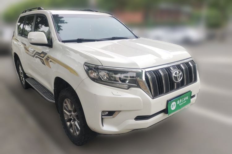Used Toyota Prado 2018 3.5L Automatic TX-L NAVI with Rear-Mounted Spare Tire Front Right 45 Deg